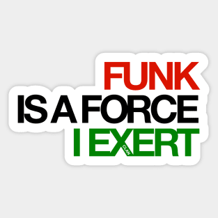 Classic X-Clan Quote Sticker